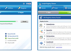 Simple Registry Cleaner Screenshot 1