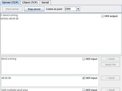 Multiple send areas