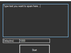 Screenshot Of The Spambot