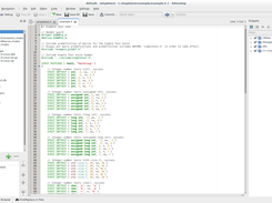 Example header in KDevelop