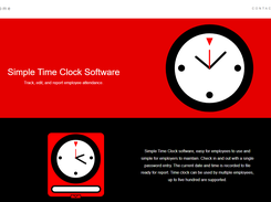 Simple TimeClock Screenshot 1