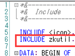 INCLUDE ZKUTIL