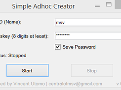 Simple ad hoc creator v0.0.3