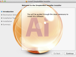 SimpleAiBot Mac OS X Installer.