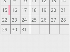 CalendarView Screenshot 3