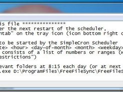 Crontab-like Configuration