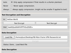 Ubuntu Encrypting Text