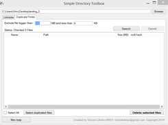 Duplciate file finder