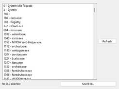 The graphic user interface of the program.