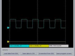 Program generated output waveform