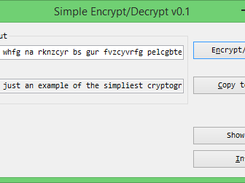 Main dialog