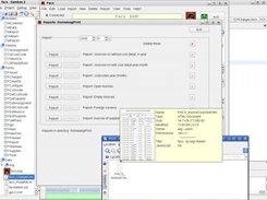 Report choice, created file and preview in Konqueror