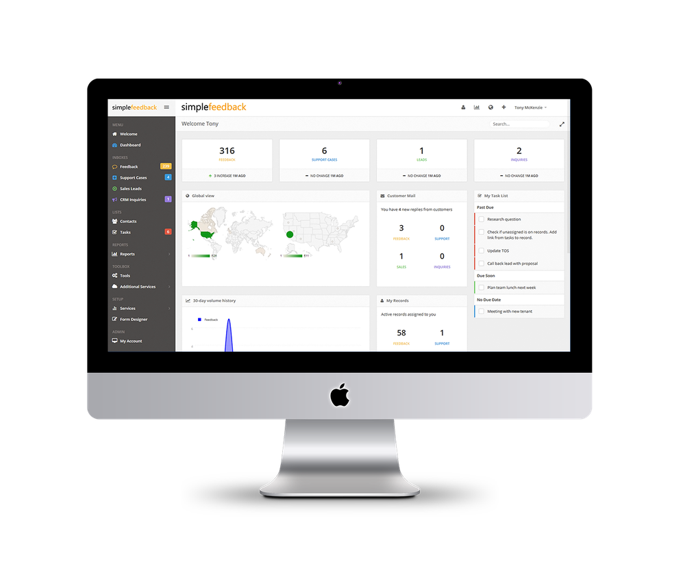 SimpleFeedback Screenshot 1