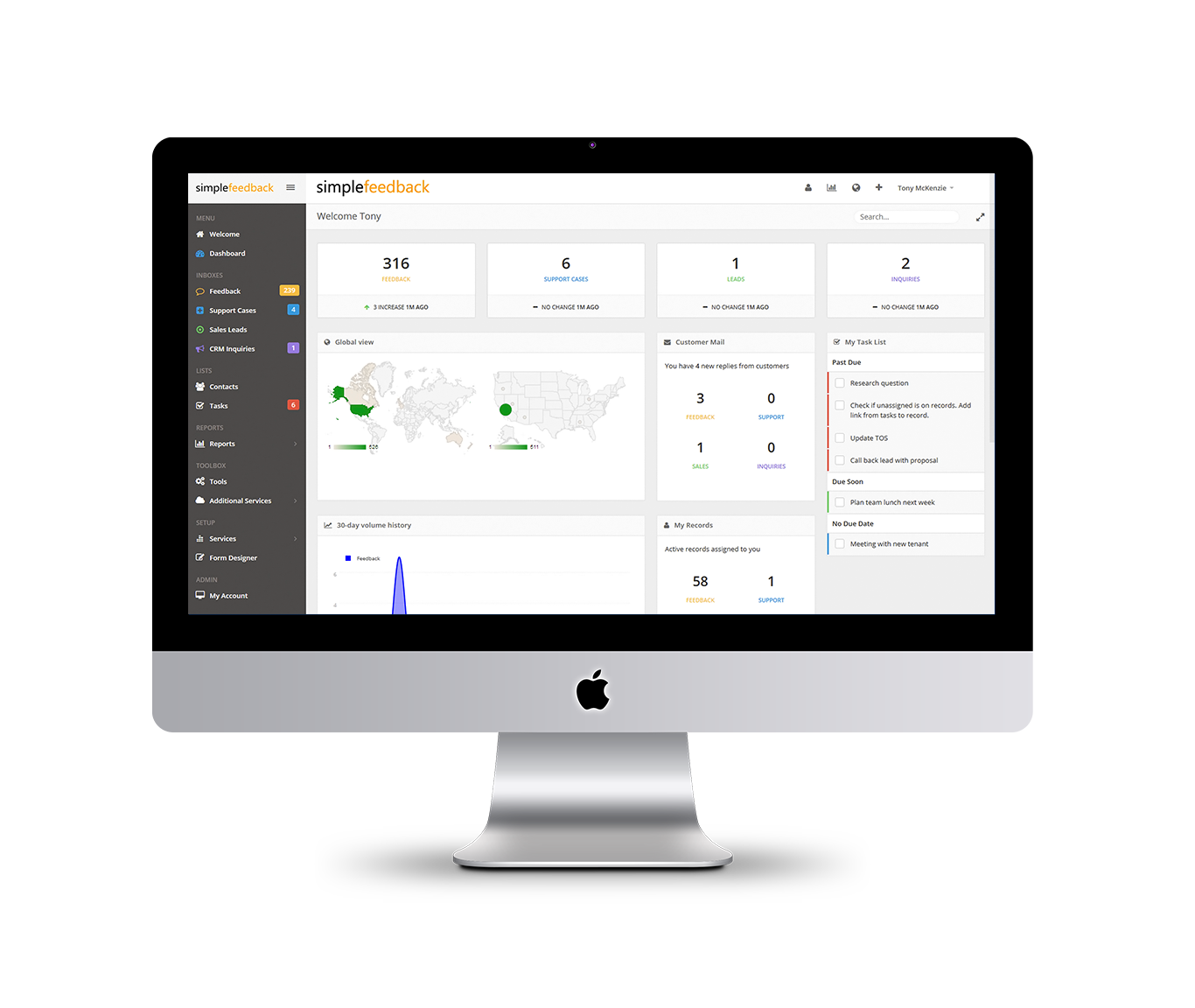 SimpleFeedback Screenshot 1