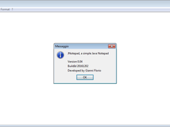 JNotepad Screenshot 1