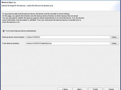 Where to Back Up page for release 0.3.0