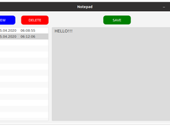 Simple Notepad Screenshot 1