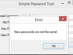 Some error message