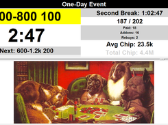 Simple Poker Tournament Clock Screenshot 1