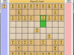 Traditional pictures on shogi-pieces