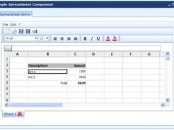 Javascript Simple Spreadsheet