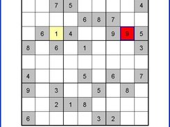 This is the main sudoku view without marks.