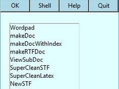 Menu Driven Documentation