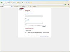 Main screen on TSFU Beta 0.2