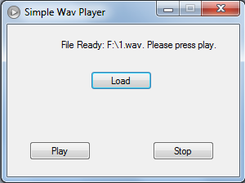 Simple Wav Player Screenshot 2