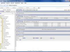 Simple Groupware - Portal module overview