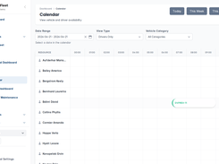 Calendar view