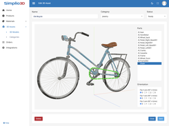 Simplio3D Visual Product Configurator Screenshot 1