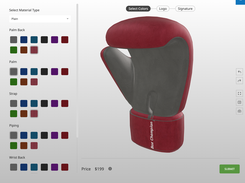 Simplio3D Visual Product Configurator Screenshot 3