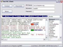 A Test IRC Client implemented using SimplIRC Client Library