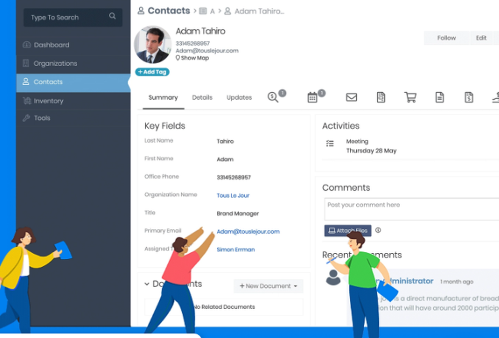 Simply CRM Screenshot 1