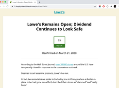 Simply Safe Dividends Screenshot 1
