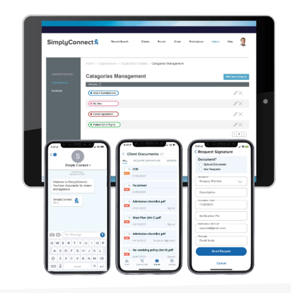 SimplyConnect Screenshot 1