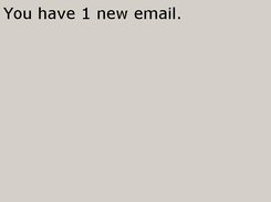 The main notification screen.