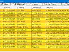 Log received calls.