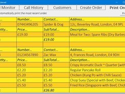 Print order summary.