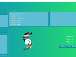 The main screen of the application.
