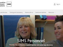 SIMS Personnel Screenshot 1