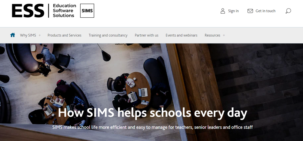 ESS SIMS Screenshot 1