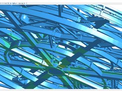 SimSolid Theater: GUI showing the analysis of a very complex assembly