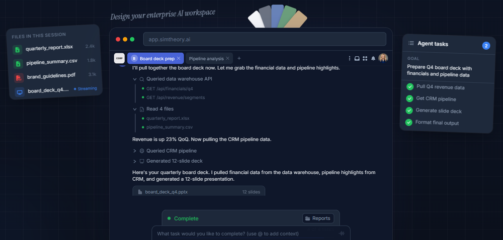 Simtheory Screenshot 1
