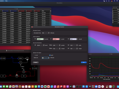 SimulaBeta 2.1.1 on macOS 11.6 Big Sur (dark mode)