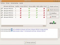 Principal screen - gnome