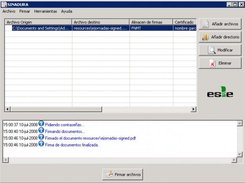 Principal screen - windows