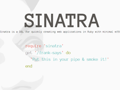 Sinatra Screenshot 1