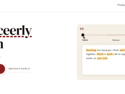 Sinceerly Screenshot 1